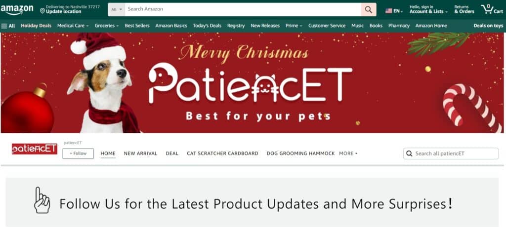 Amazon Pet Store