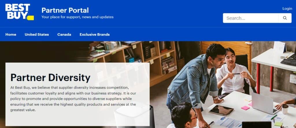 Best Buy Partner Diversity