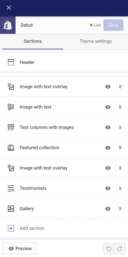 Can you customize Shopify theme from your phone