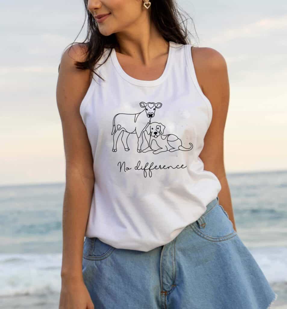 vegan friendly womans top